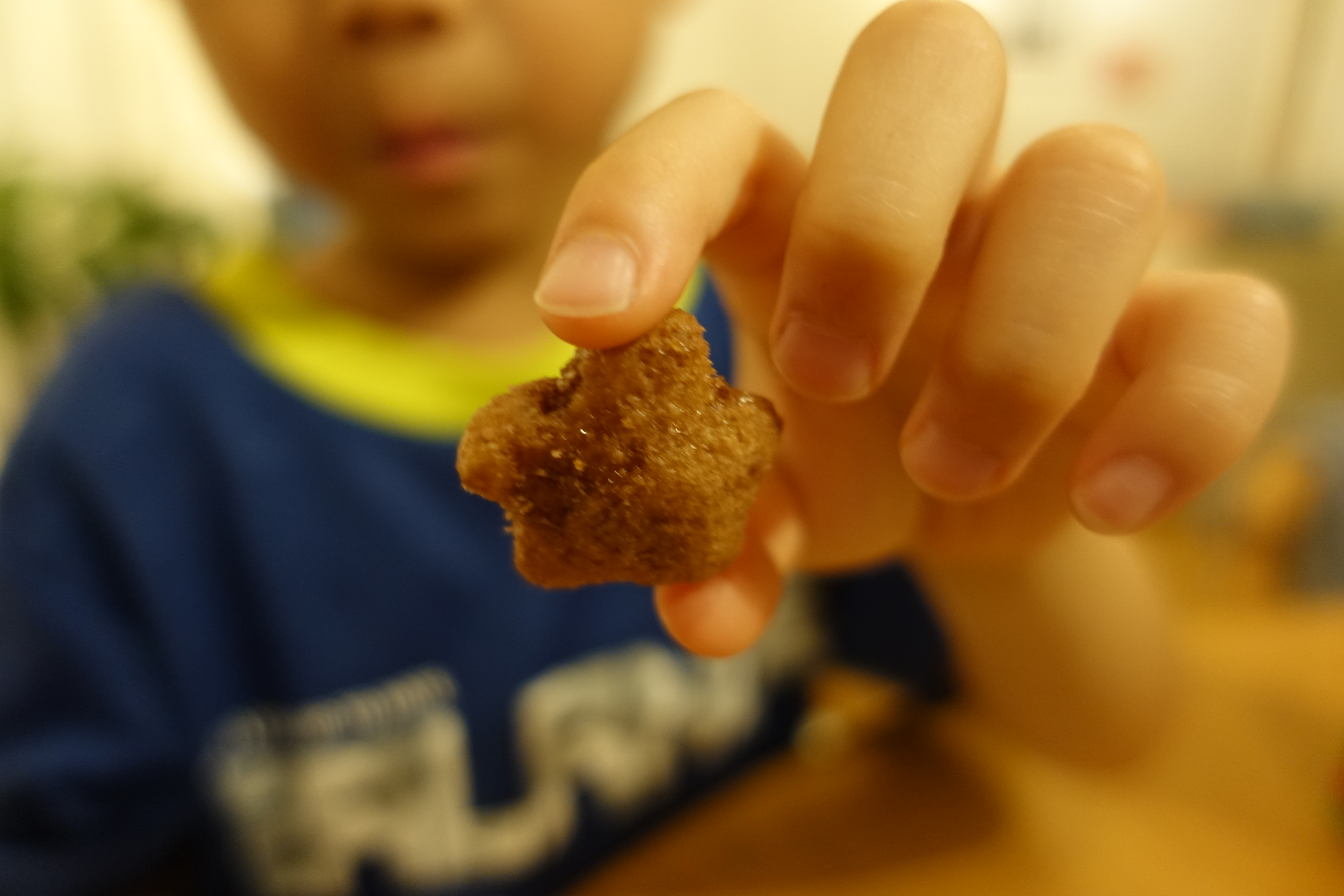Eating Chocobi